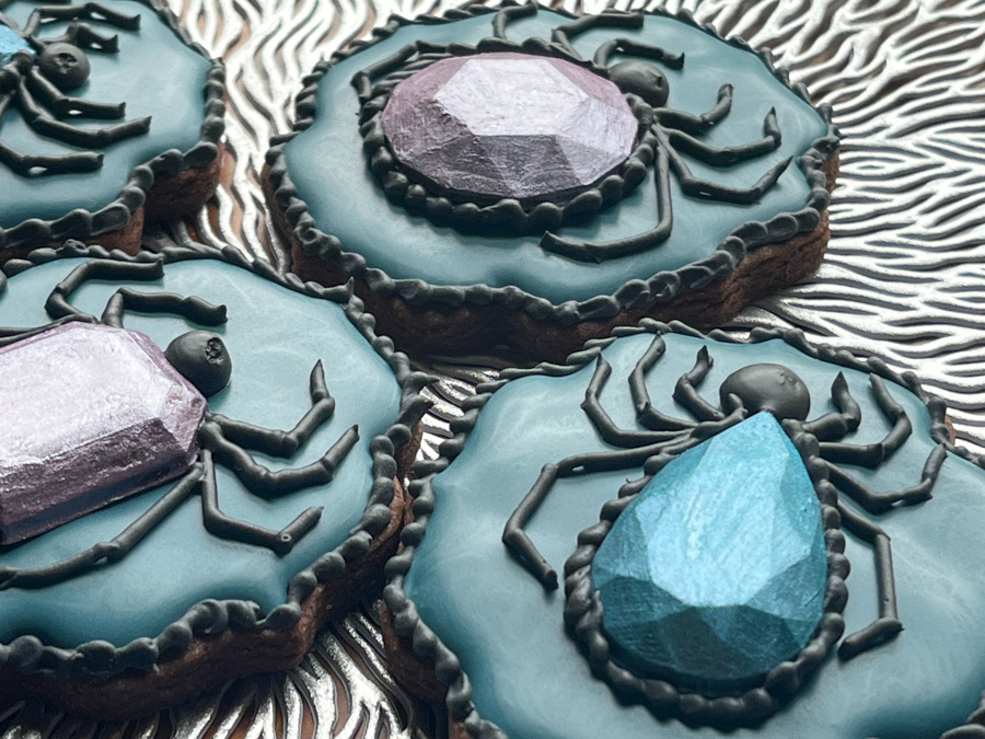 AMBER’S JEWELED SPIDER