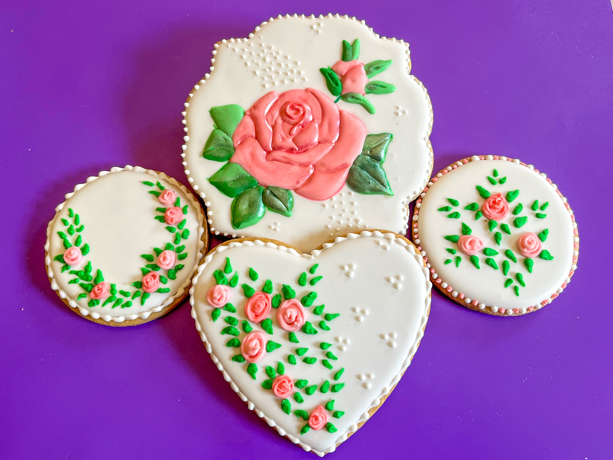 Mini Roses And Cookies TUNDE’S ROSE COOKIES – For the Love of Cookies